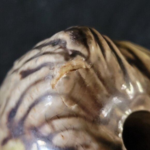 Antique Brush-McCoy Arts & Crafts Duck Flower Frog Majolica Ware - Picture 8 of 8